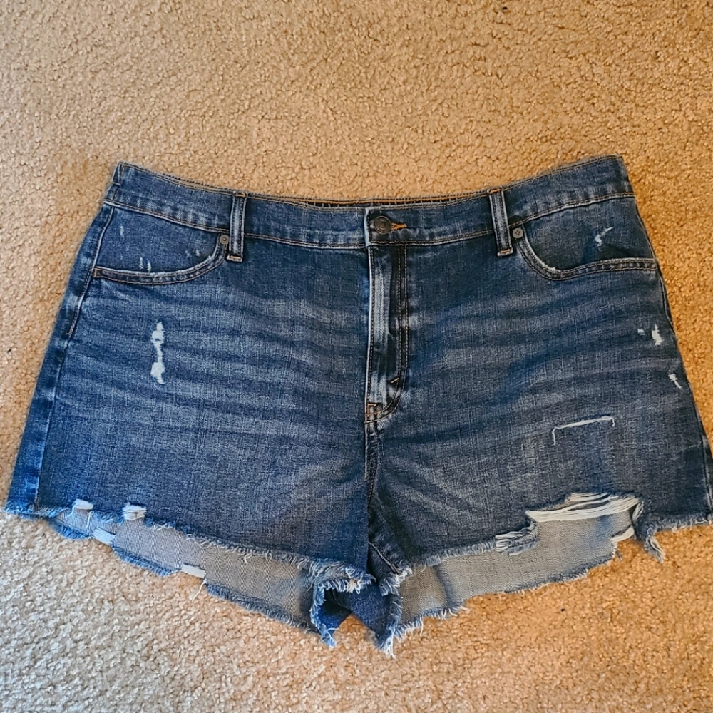 Aerie daydream Distressed Denim Jean Shorts